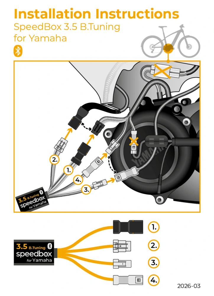 SpeedBox 3.5 B.Tuning pro Yamaha (PW-C2)