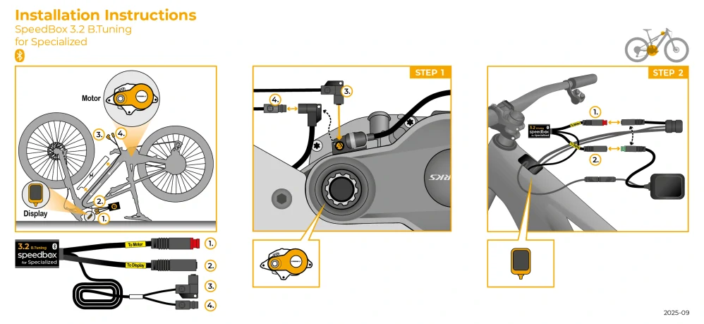 SpeedBox 3.2 B.Tuning pro Specialized (Motory 3.1)