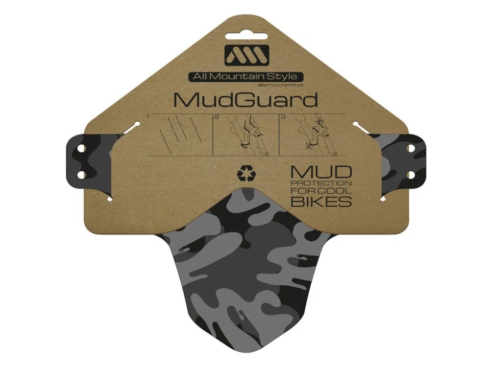 AMS Mud blatníček - Camo / Black