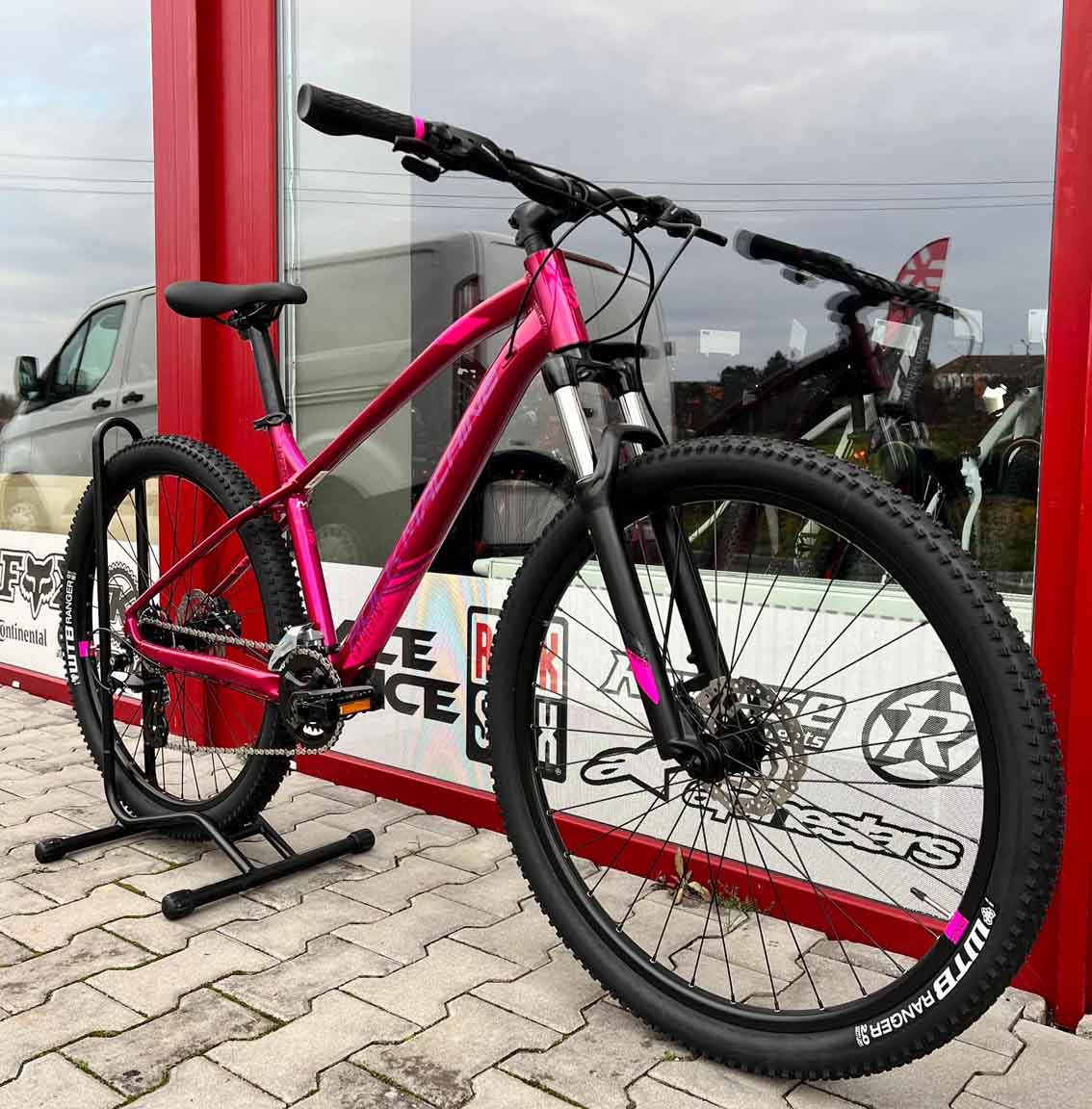 Rock Machine Catherine 40-29 fialová/karmínová