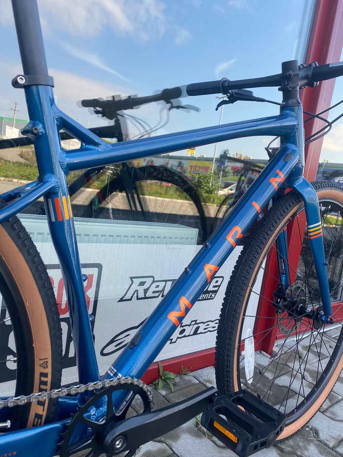 MARIN DSX, modrá/oranžová 