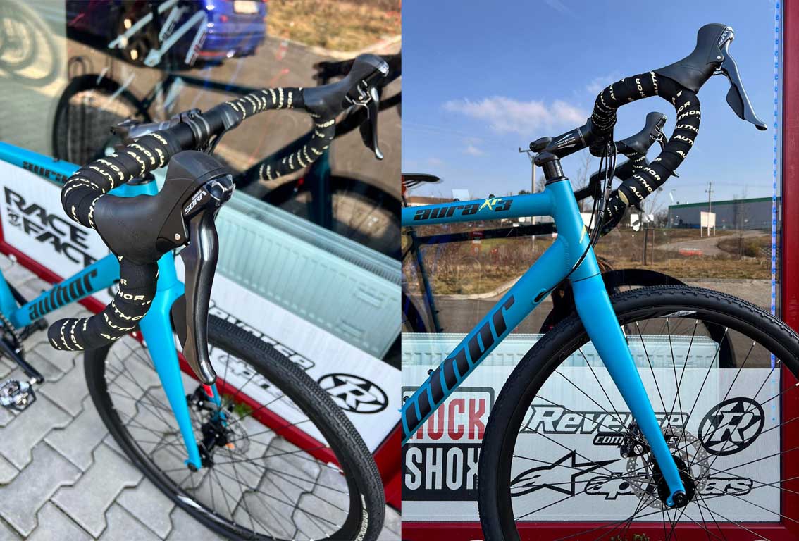 Author Aura XR3 2025 modrá/oranžová