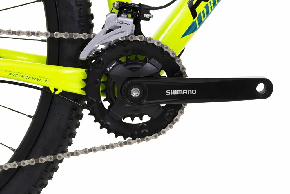 Rock Machine Torrent 20-29 /Gloss Radioactive Yellow/Black/Petrol