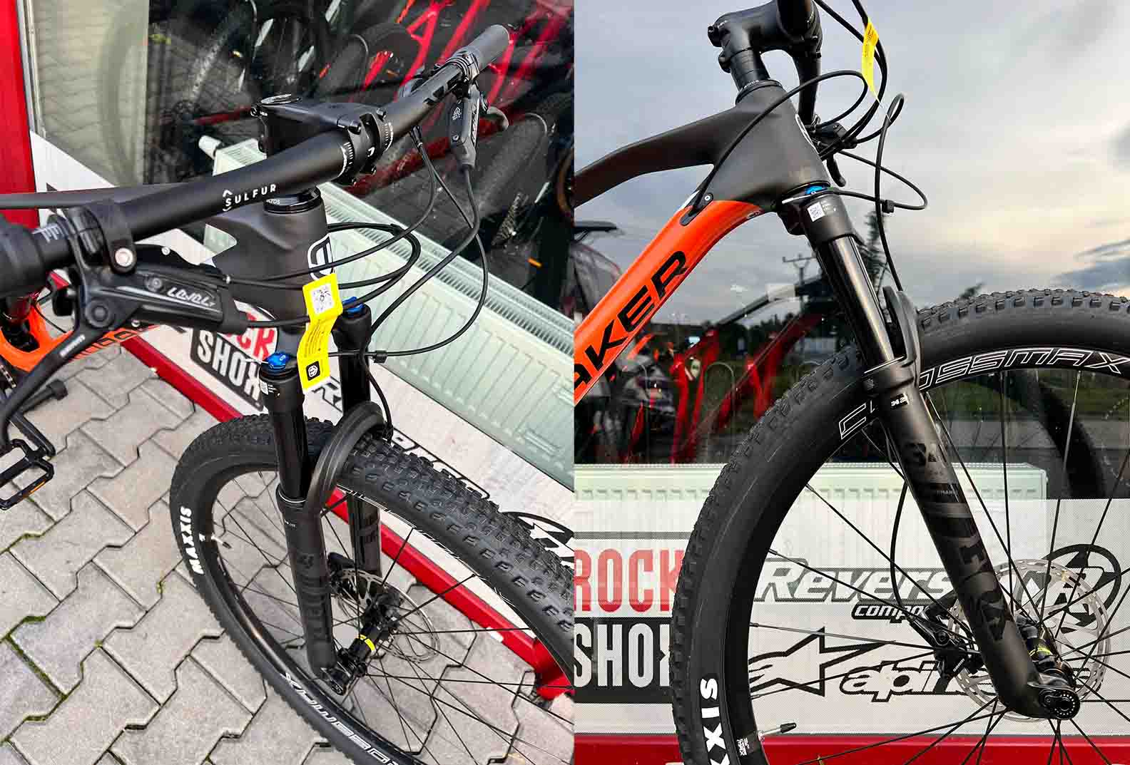MONDRAKER F-PODIUM CARBON, CARBON/ORANGE