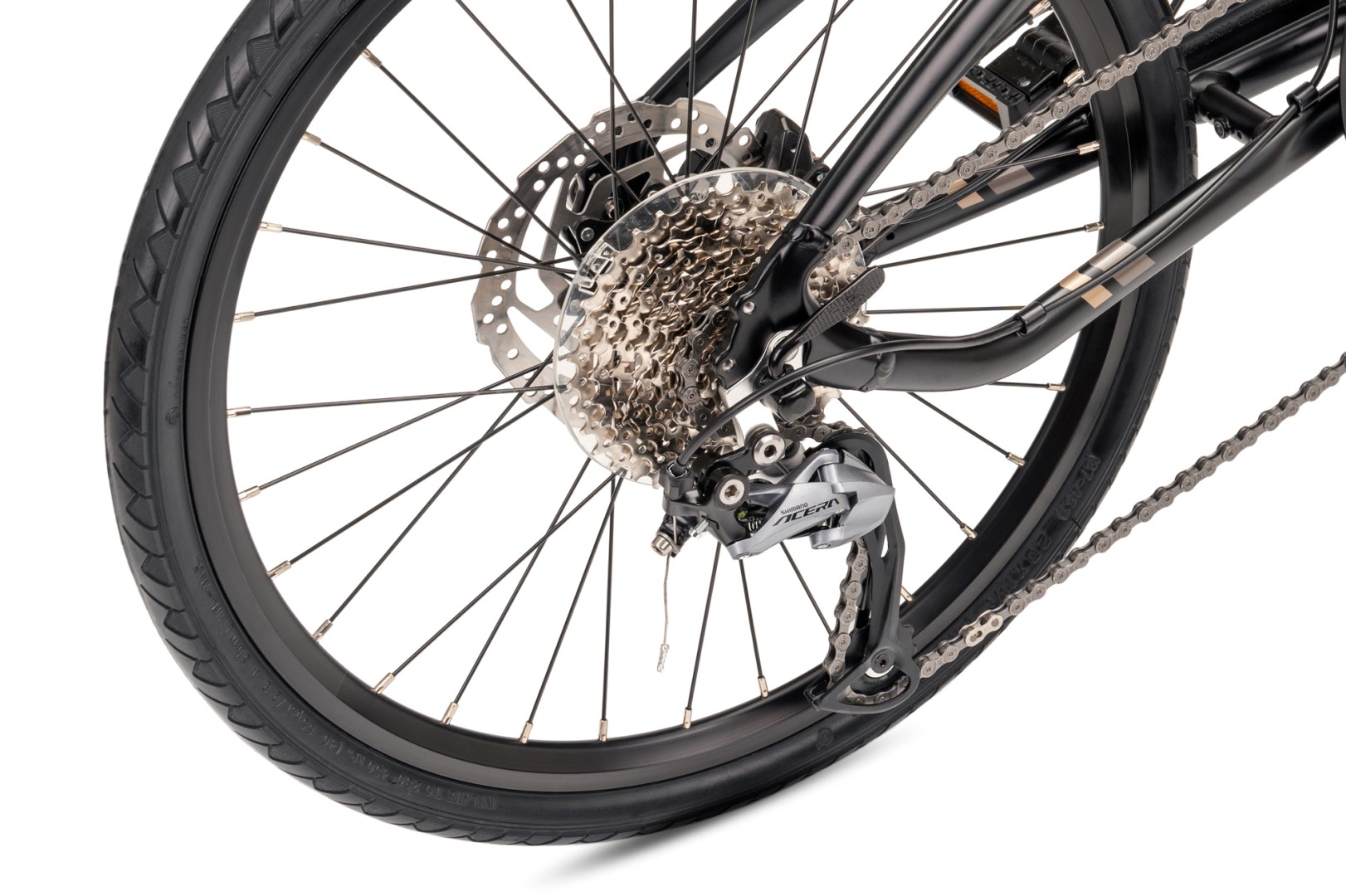 TERN VERGE D9 rychlé skládací kolo 20" čern