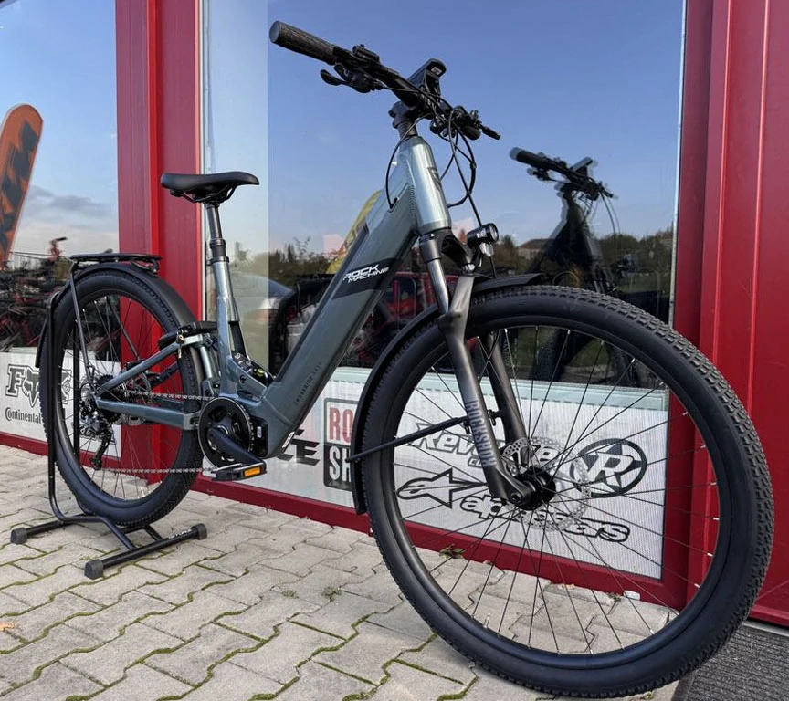 Rock Machine Crossride e450 FS Touring Gloss Grey/Black