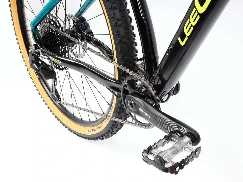 Lee Cougan 29" Droid Shimano Deore 1x11 modro-černá lesklá