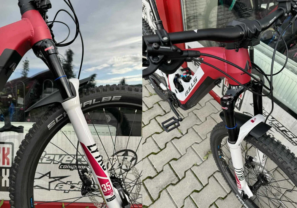 Bulls E-Stream EVA TR2 740Wh W - Red/Grey/Black