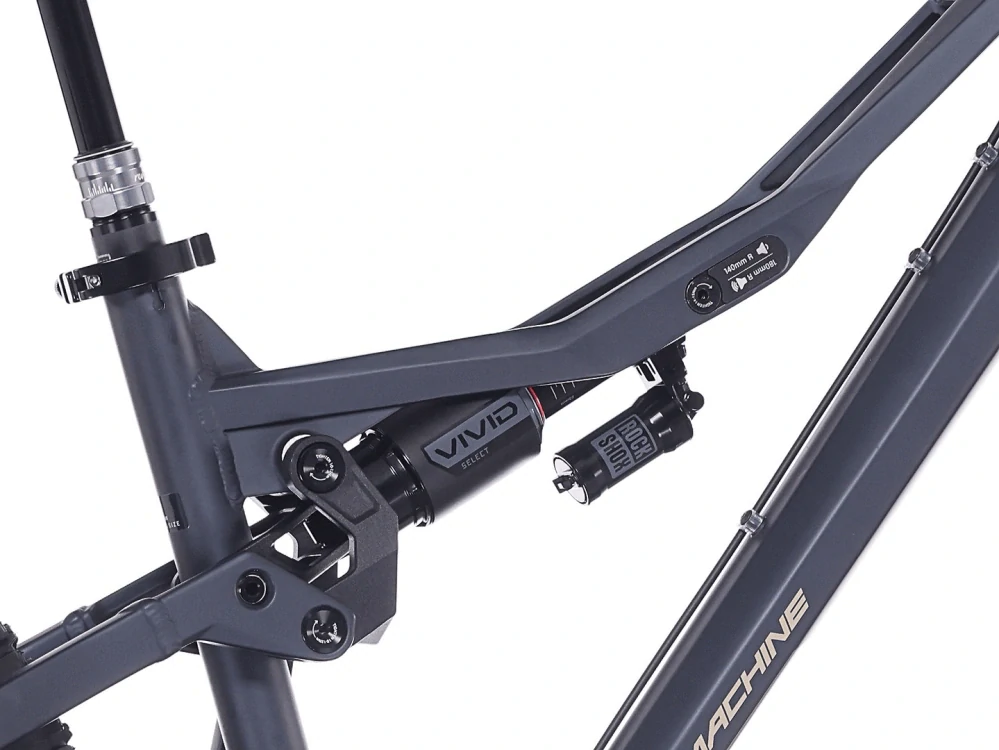 Rock Machine Whizz FS I 90 AXS /Matte Deep Ocean Blue