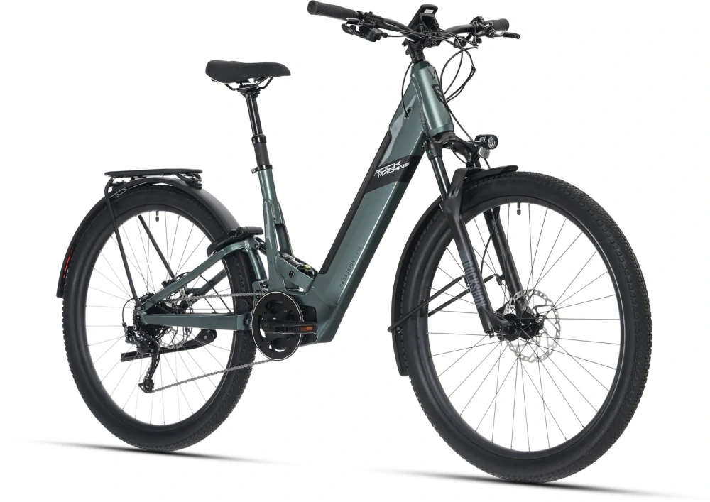 Rock Machine Crossride e450 FS Touring / Ocean Grey/Black
