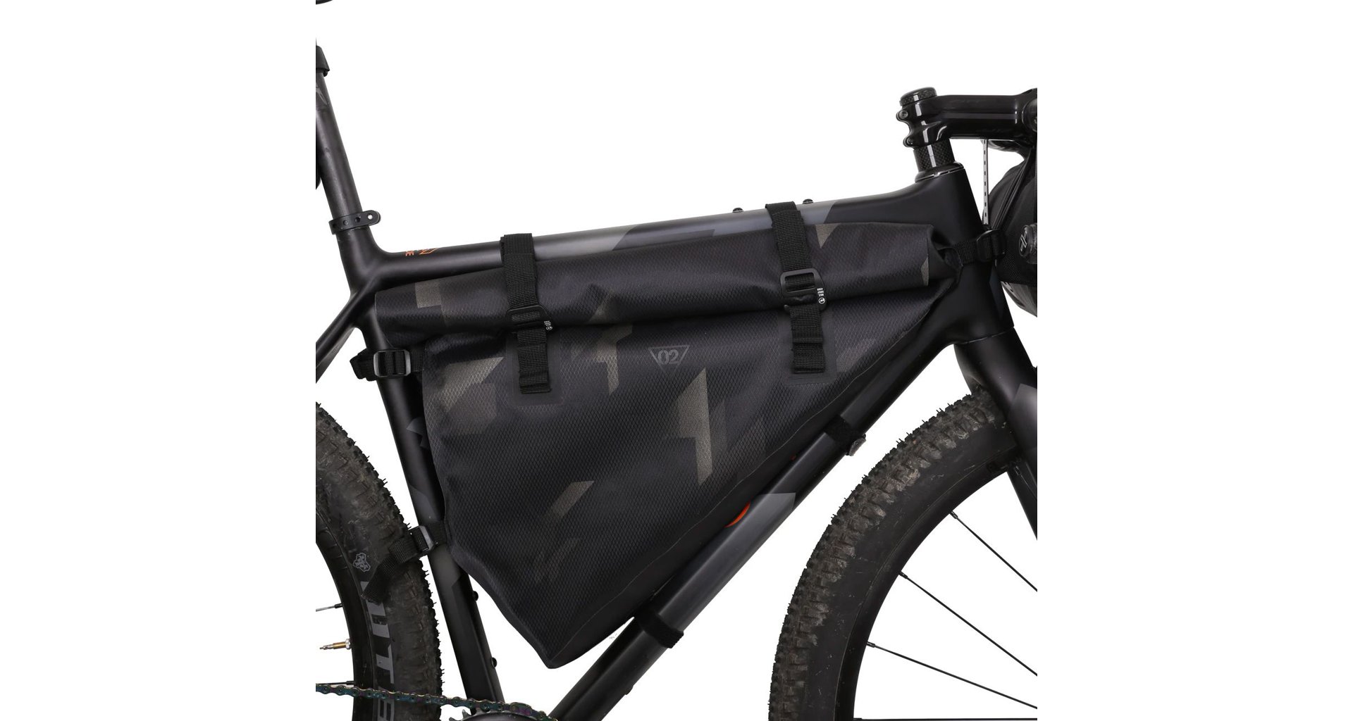 WOHO RÁMOVÁ BRAŠNA X-TOURING DRY DIAMOND CYBERCAM ČERNÁ