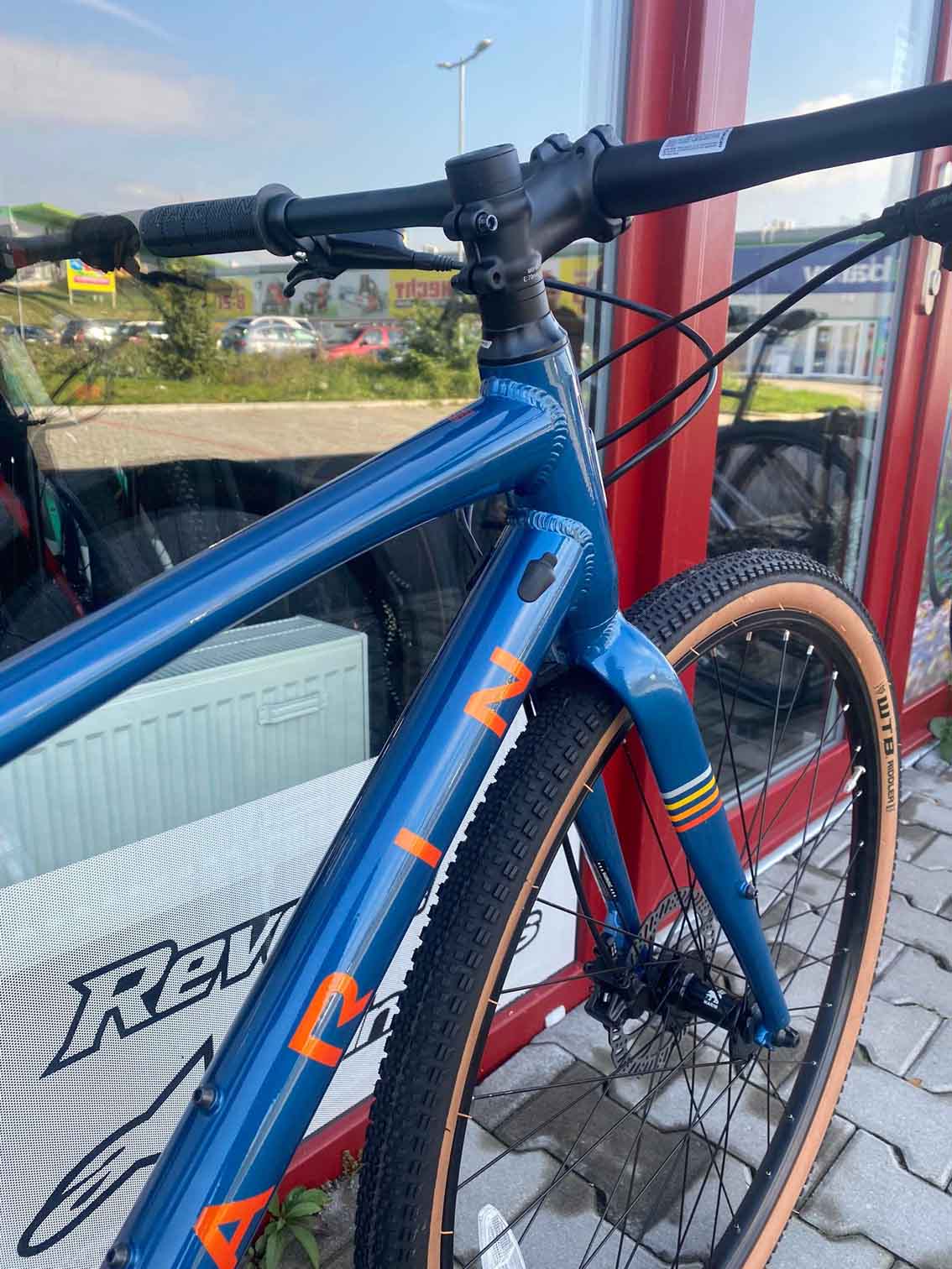 MARIN DSX, modrá/oranžová 