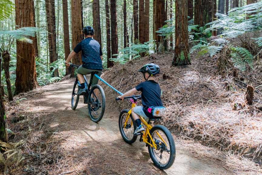 Lano na tažení bicykla