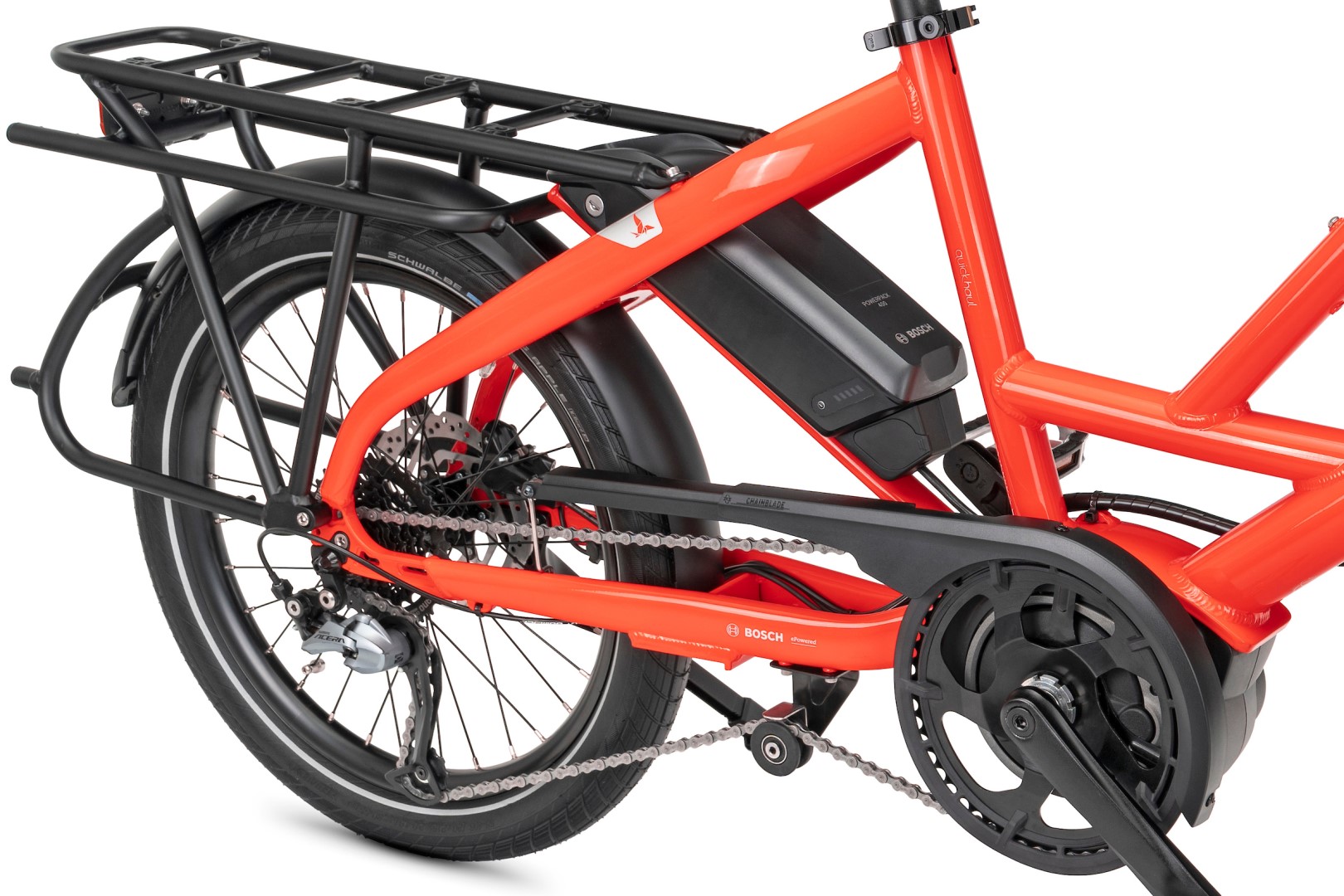 Skládací elektrokolo TERN Quick Haul D8 šedá