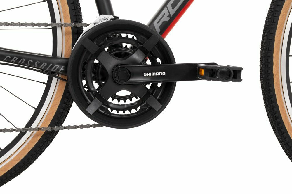 Kolo Rock Machine CrossRide 100 černá/oranžová