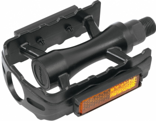 Pedály MTB Al monolit černé