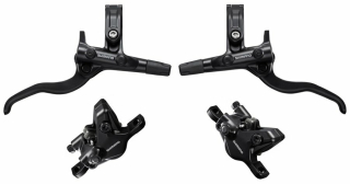 Brzda kotoučová SHIMANO Deore MT410 přední a zadní/J-kit, komplet bez kotoučů