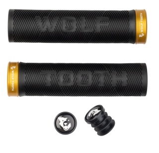 WOLF TOOTH GRIPY ECHO ČERNÁ/ZLATÁ