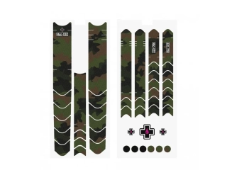 MUC-OFF DOWNHILL ENDURO TRAIL Frame Protection Kit - Sada ochranných samolepek