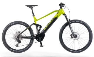Elektrokolo eMTB Adv. FS LEVIT SVAROG BF lime black pearl