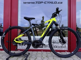 Horské elektrokolo MUSCA HT over yellow/grey