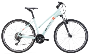 CTM BORA 1.0 - matná svetlotyrkysová perleť / sivá