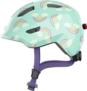 Dětská helma Abus Smiley 3.0 LED blue rainbow