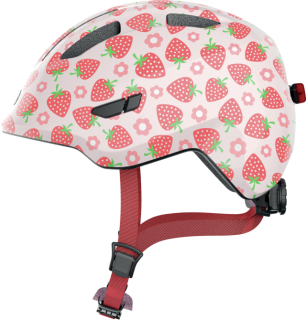 Dětská helma Abus Smiley 3.0 LED rose strawberry
