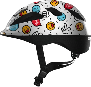 Dětská helma Abus Smooty 2.0 white smiley