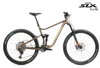 Celoodpružené MTB 29" Lee Cougan Quest Shimano SLX 1x12 barva hnědozlatá matná