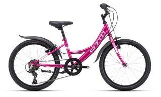 CTM MAGGIE - ružová / svetlosivá