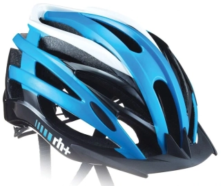 Cyklistická helma RH+ 2in1, shiny salina azure/shiny white/shiny black