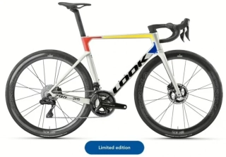 LOOK 795 Blade 2 RS Dura Ace Di2 Iconic Platinum White / Corima WS Evo
