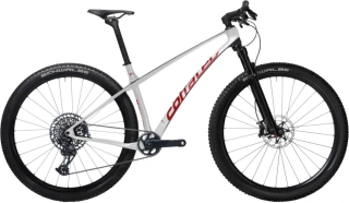 Corratec Revolution BOW SL Pro Team Stříbrnošedá, Cosmos Antracit, Červená