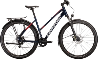 Corratec MTC Base Sport Tmavě modrá, červená, stříbrná