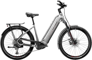 Corratec E-Power MTC CX6 12S Gent Stříbrná, Chladivě šedá, Červená