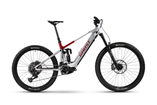 GHOST E-Riot CF Advanced Rebel Red/Misty Grey Glossy