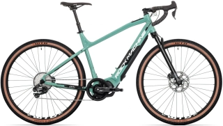 Elektrokolo Rock Machine Gravelride e700 Di2/Lesklá mátově šedá/stříbrná/černá