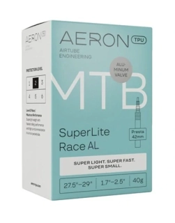 AERON duše MTB – SuperLite Race / 1,7"-2,5" / SV42 / 27,5" - 29"