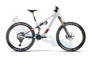 Whistle EBIKE AXR C10.7 WHITE/RED