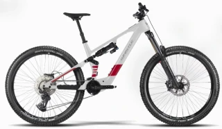 Whistle EBIKE AXR C6.7 Bianco/Rosso
