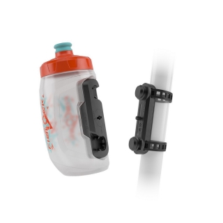 Fidlock BOTTLE TWIST SET DĚTSKÝ ORANGE/BLUE 450ml + UNI BASE