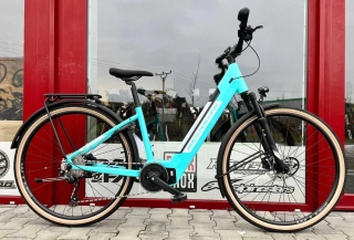 Rock Machine Crossride INT e425 Lady Touring/Gloss Light Mint/Pearl White