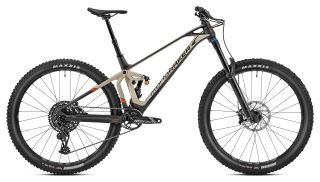 MONDRAKER SUPERFOXY CARBON R, CARBON/DESERT GREY/ORANGE
