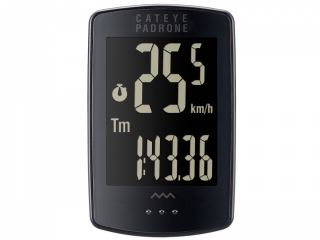 Cyklopočítač CAT Padrone (PA100W) + OF100 - černá-stealth