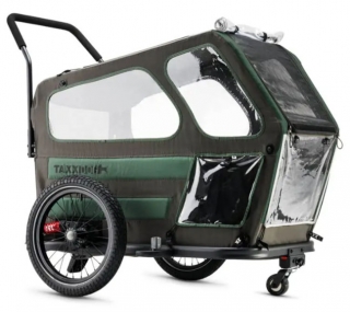 TaXXI Vozík pro psa L tmavě šedá/tmavě zelená