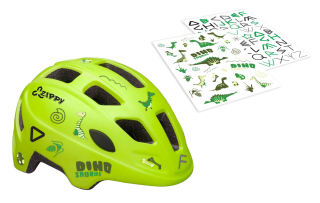 Prilba CTM ZIPPY in-mold, detská, limetková