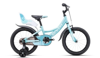 CTM JENNY tyrkysová / bílá