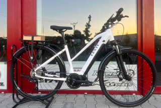 Půjčení Elektrokolo eTrekking LEVIT MUSCA MX 468 mid white pearl - M