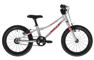 Amulet 16 youngster belt alu brushed transparent/red